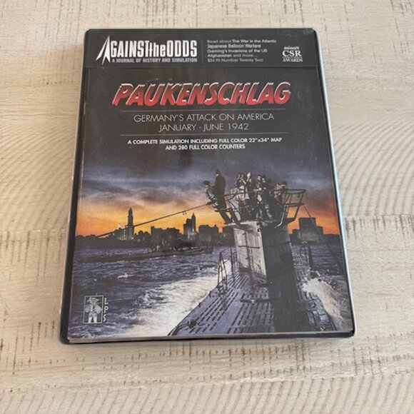 New Open box! Against the Odds Paukenschlag Germany's Attack on America - Picture 1 of 2